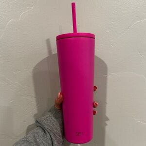 🌺 Hot Pink 28oz Simple Modern Tumbler 🌺